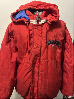 Vintage 90s Montreal Canadiens Starter Jacket Winter Parka Heavy Coat Mens XL